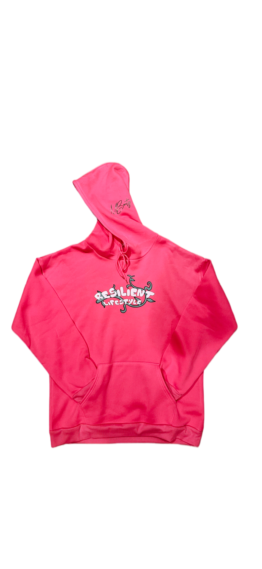 Hot Pink “Vine” Hoodie