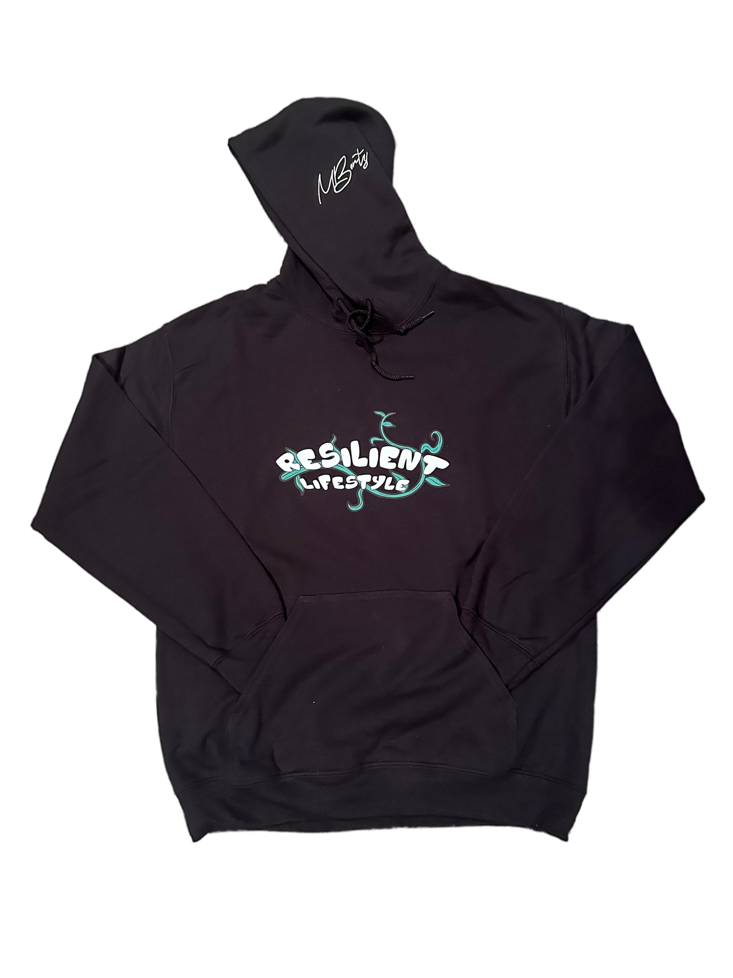 Black “Vine” Hoodie