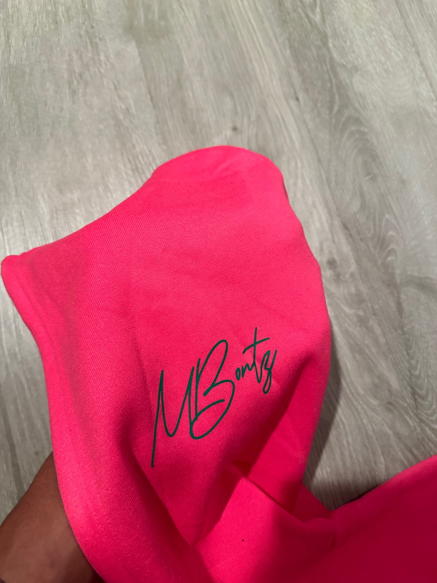 Hot Pink “Vine” Hoodie