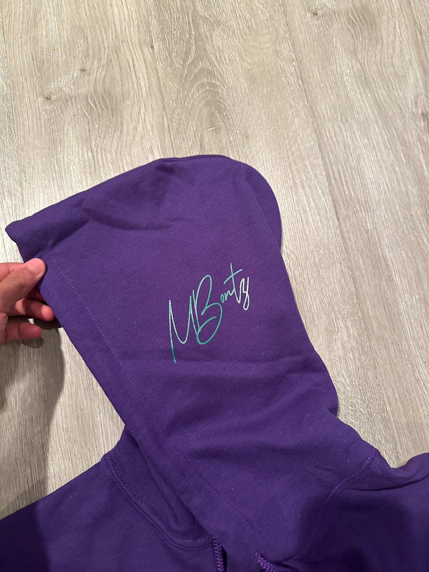 Purple “Vine” Hoodie