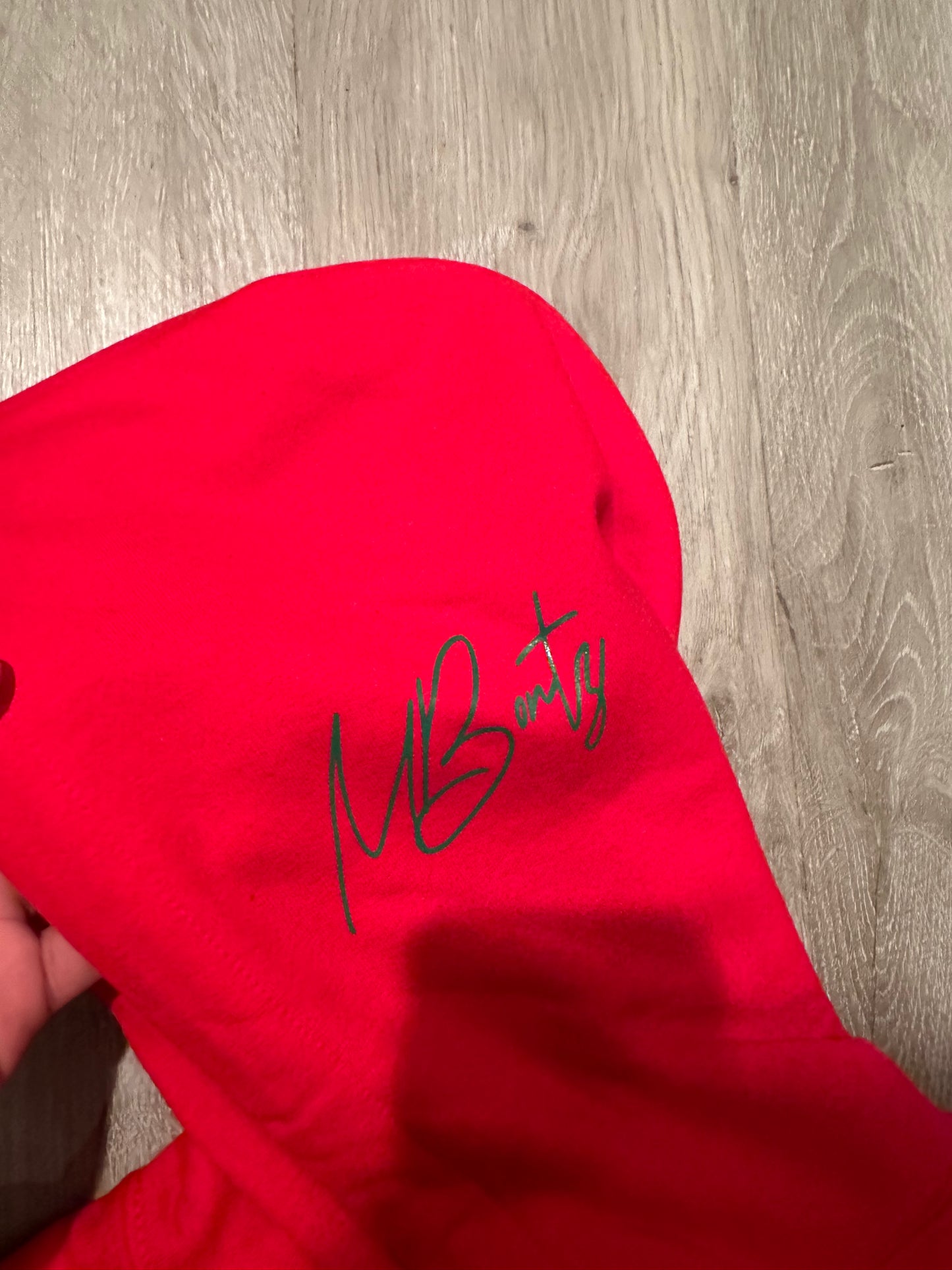 Red “Vine” Hoodie